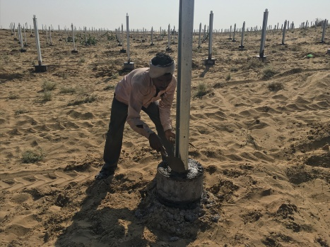 印度Mandsaur 2.50MW NTPC太阳能发电项目